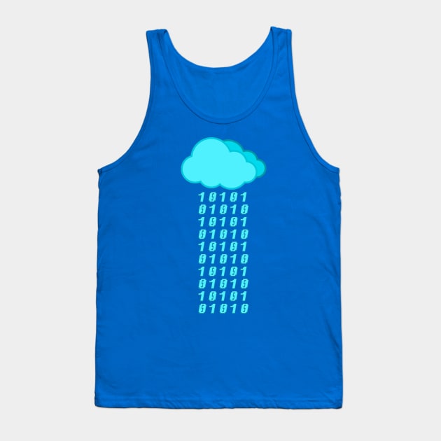 Nerd rain Tank Top by SirTeealot